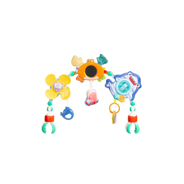 TOYZ Edukativní hrazdička do kočárku Ocean