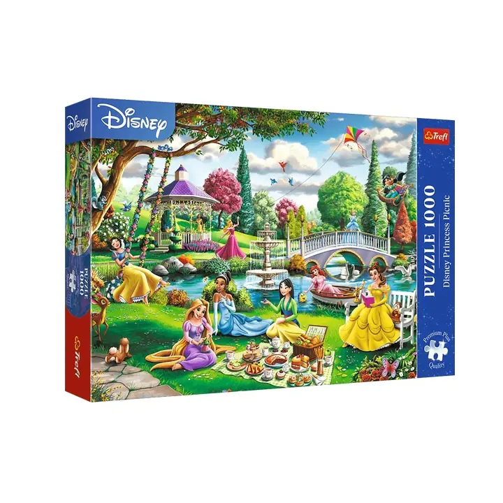 Trefl Puzzle 1000 PremPlus Piknik z princeznami