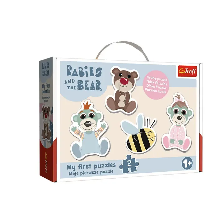 Trefl Puzzle Baby Classic malí medvídci