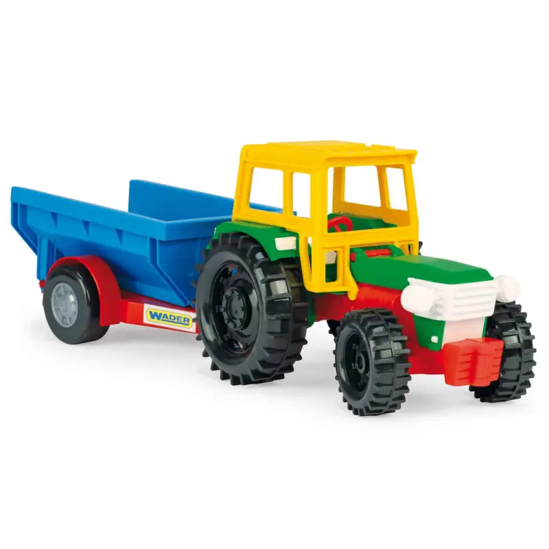 Wader Traktor s přívěsem