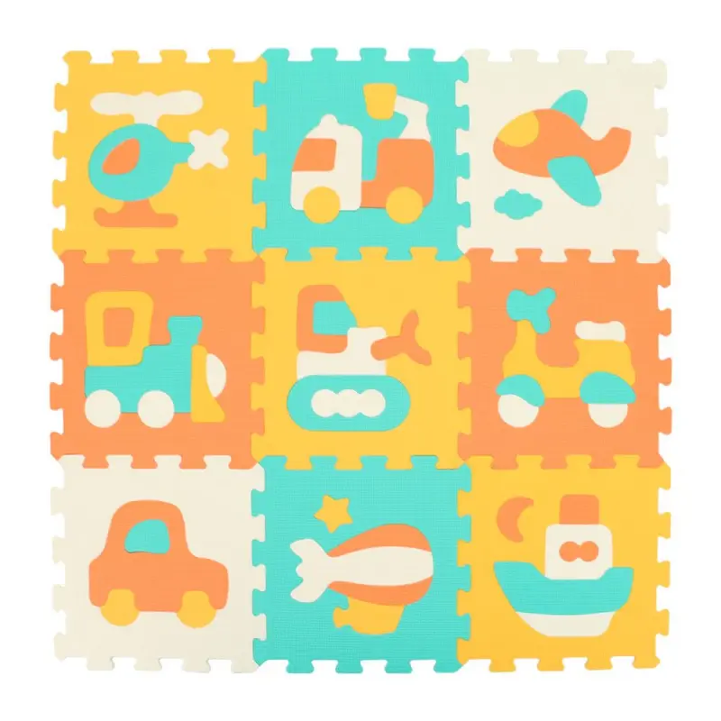 Puzzle pěnové doprava 9 ks