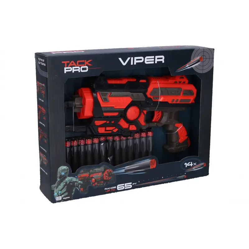 Wiky pistole na pěnové náboje Viper