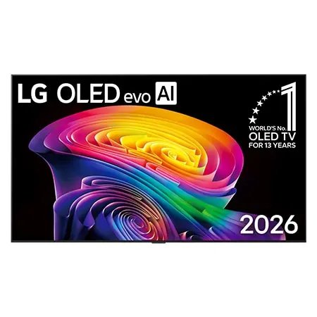 83" LG OLED evo AI C6 4K Smart TV 2026