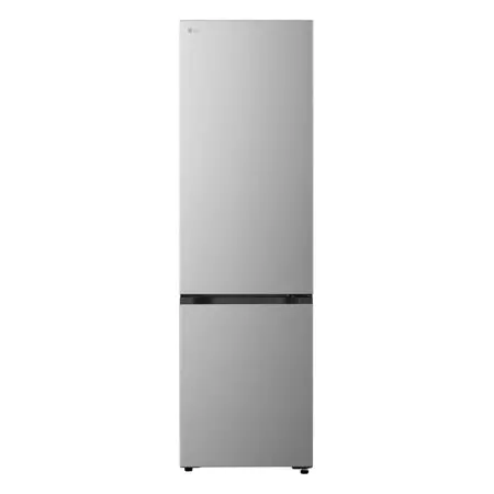 Kombinovaná chladnička LG - C - 375 l - Smart Invertorový kompresor - Stříbrná