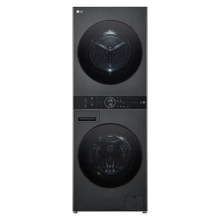 LG WashTower - 12 / 10 kg -1400 ot./min - AI DD™ - TurboWash™360°-Černá/šedá