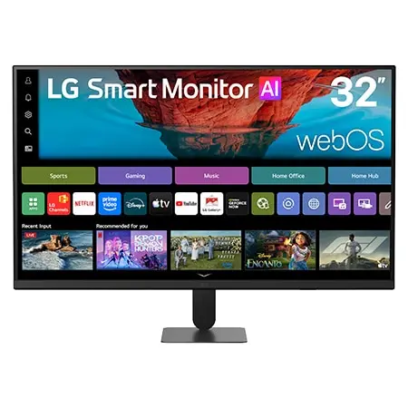 32" LG Smart Monitor AI U7, UHD monitor pro streamování s webOS