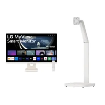 SET - 27" Full HD Smart monitor 27U511SA-W + Otočný stojan LG Swing Stand STA32F