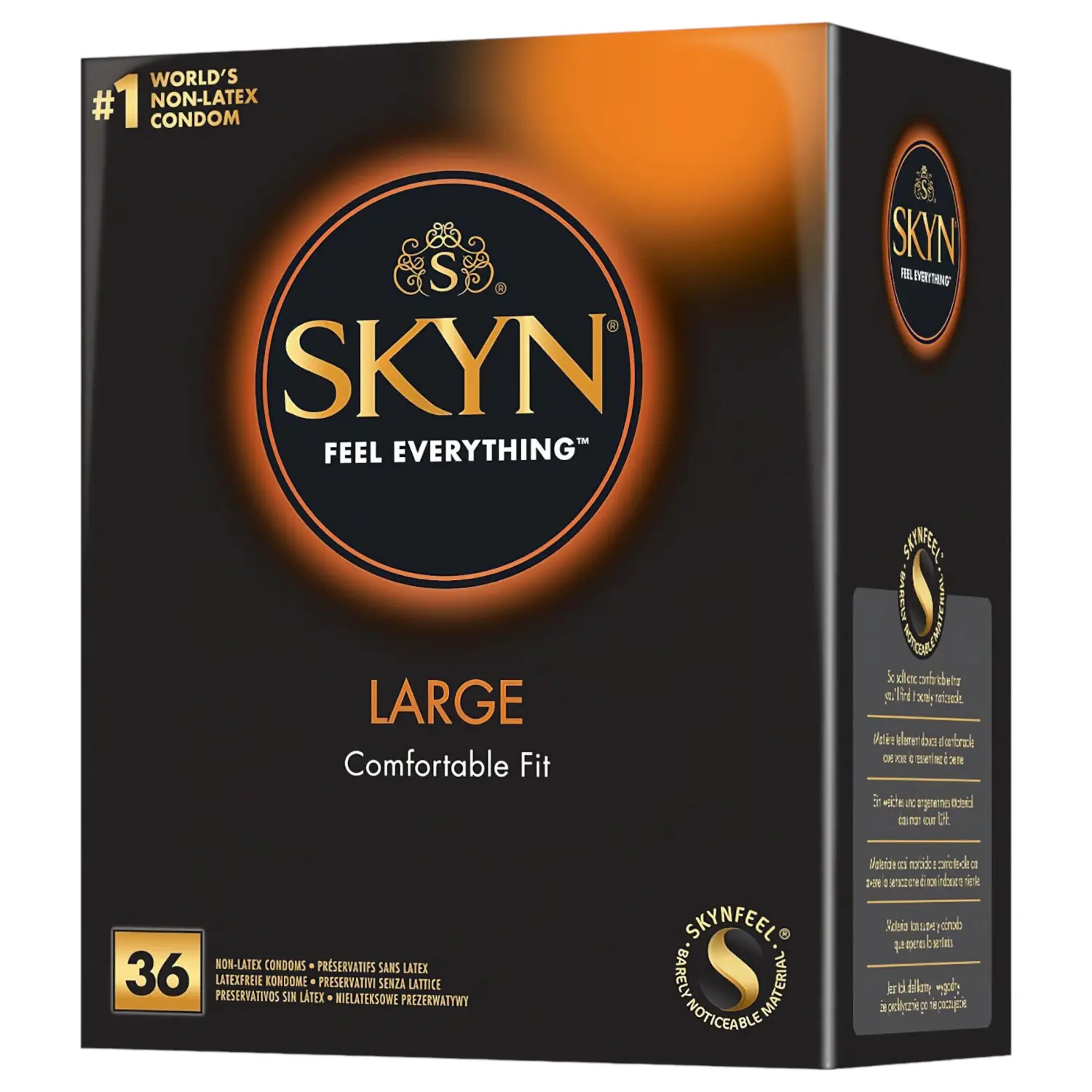 Manix SKYN Large - latexový kondom bez latexu (36 ks)