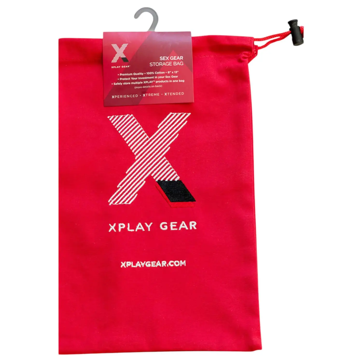 Perfect Fit Play Gear - diskrétní úložná taška (červená)
