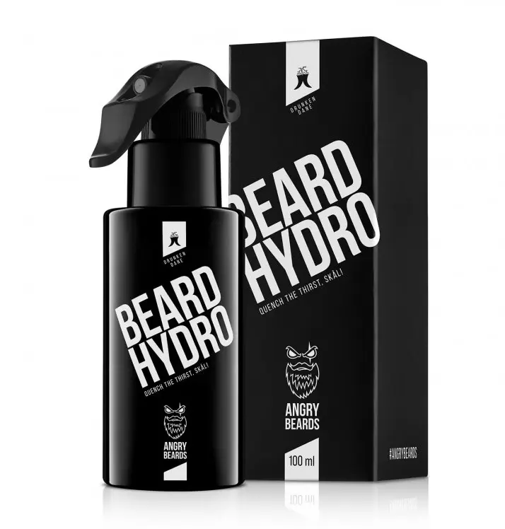 Hydratační sprej na vousy Angry Beards Beard Hydro Drunken Dane - 100 ml (Ab-bro30-022dd-100-2341) + dárek zdarma