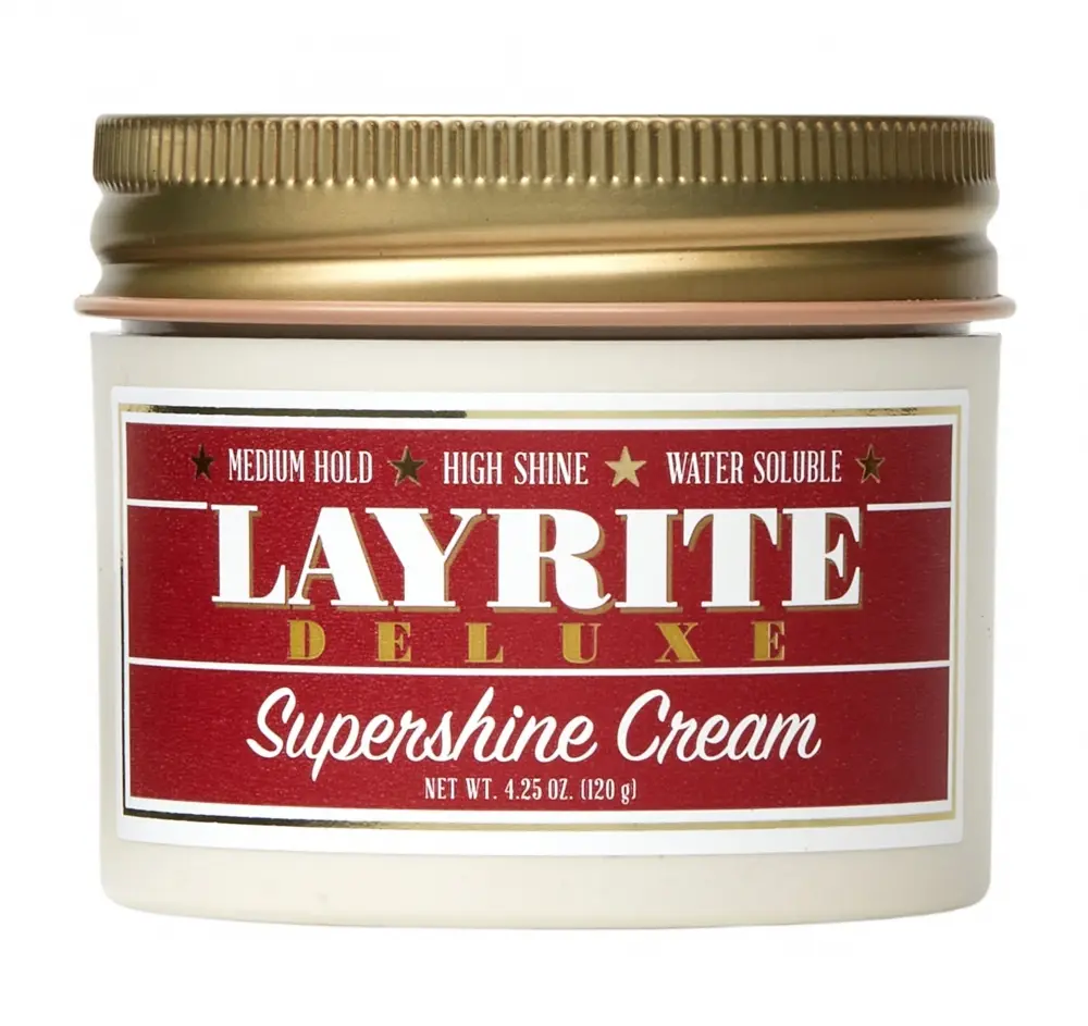 Layrite Supershine Cream stylingový krém pro lesk vlasů 120 g