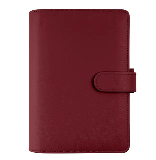 Filofax Saffiano A6 týdenní 2027 Dark Cherry