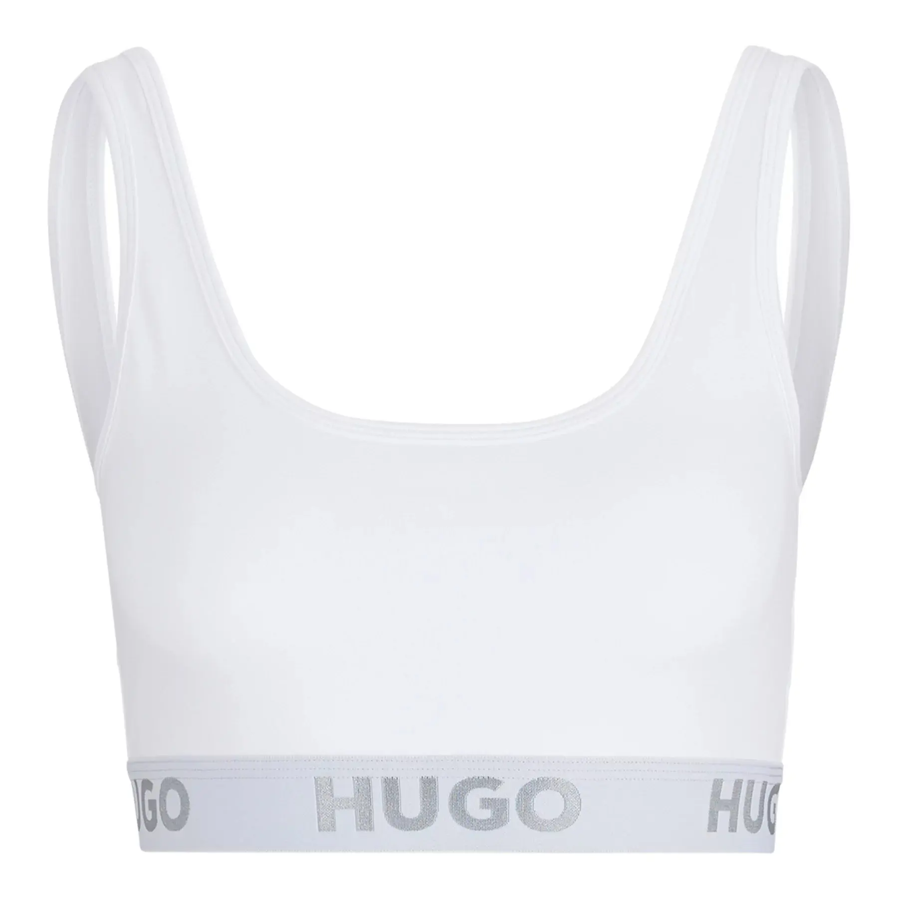 BOSS Dámská sportovní podprsenka Sporty Logo 50469631-100 - HUGO