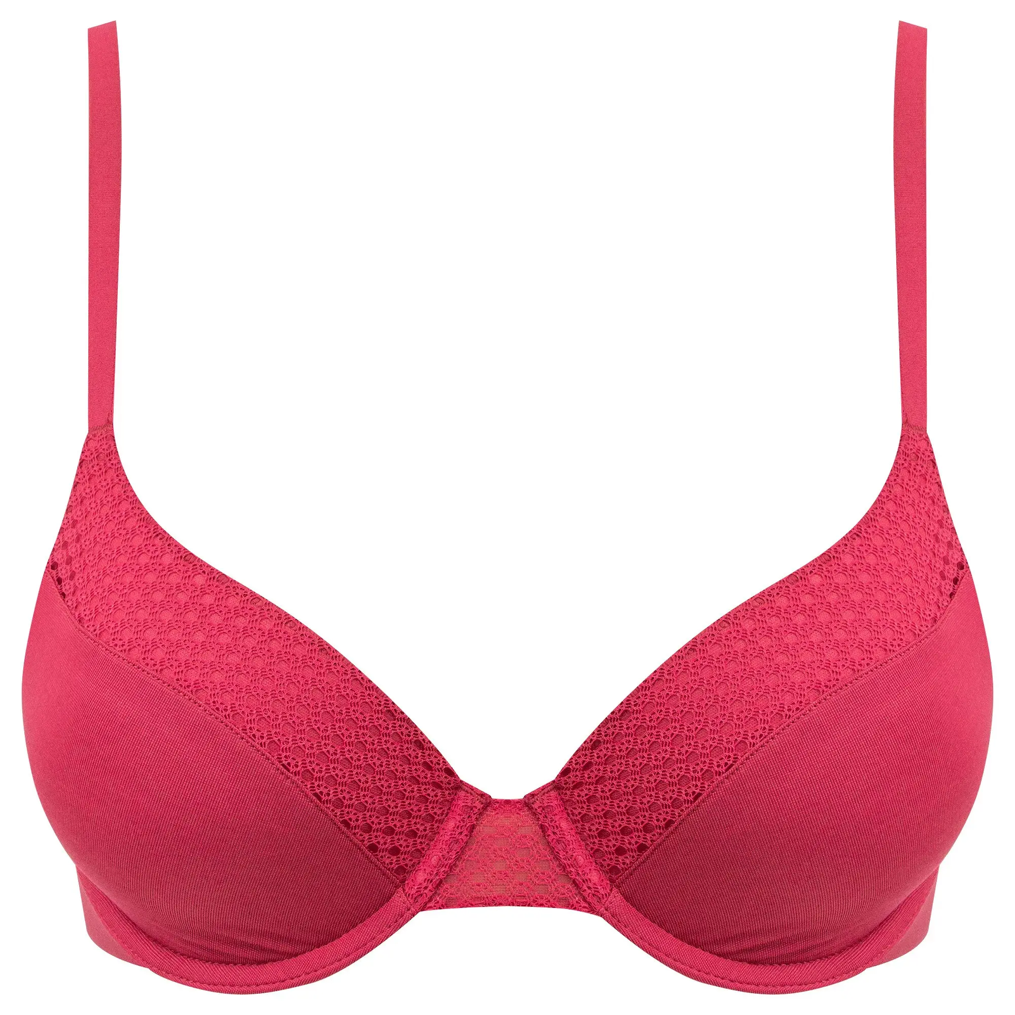 Dámská vyztužená podprsenka Lightly Lined Demi QF5464E-2XV - Calvin Klein 70C