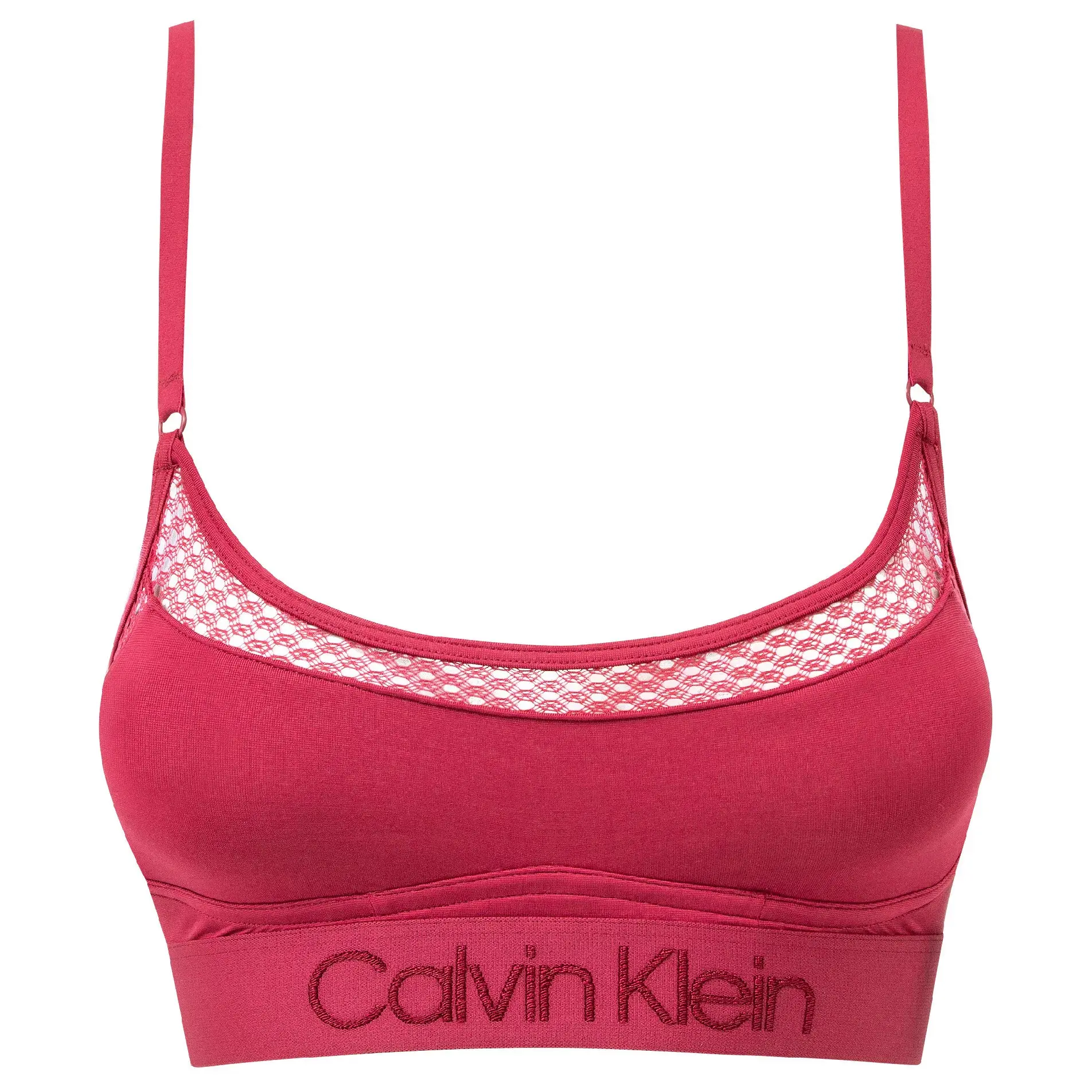Dámská sportovní podprsenka QF5465E-2XV - Calvin Klein L