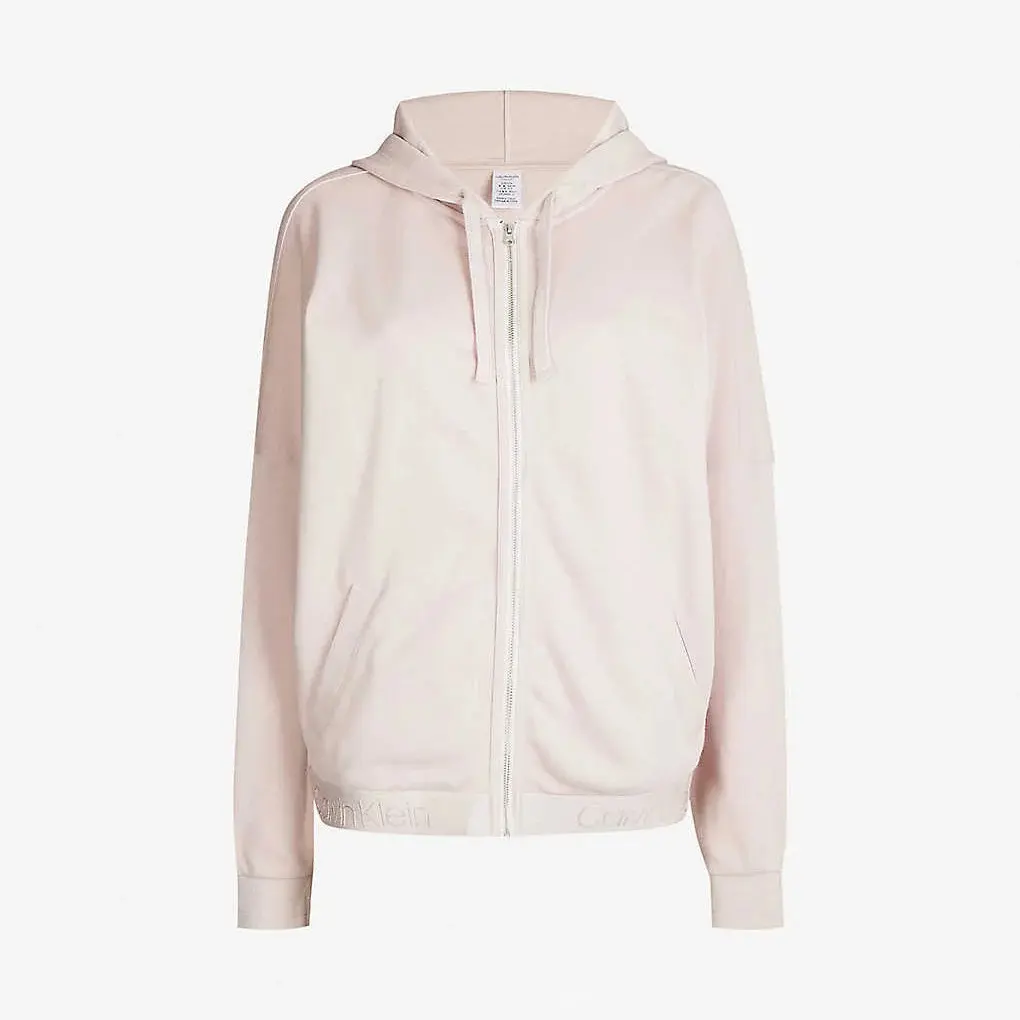 Dámská mikina s kapucí QS6149E-RUD - Calvin Klein S