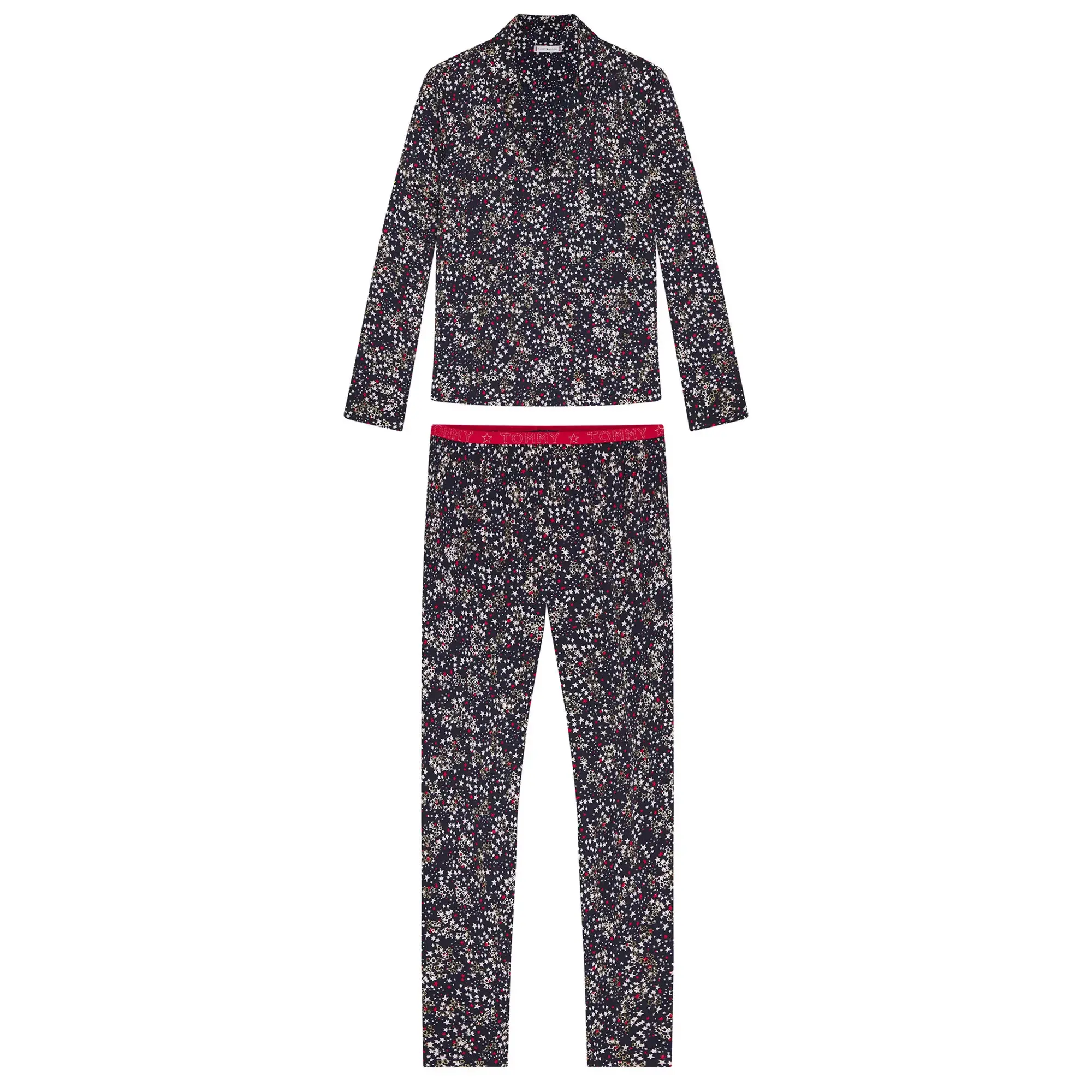 Dámský pyžamový set UW0UW02567-0ST - Tommy Hilfiger