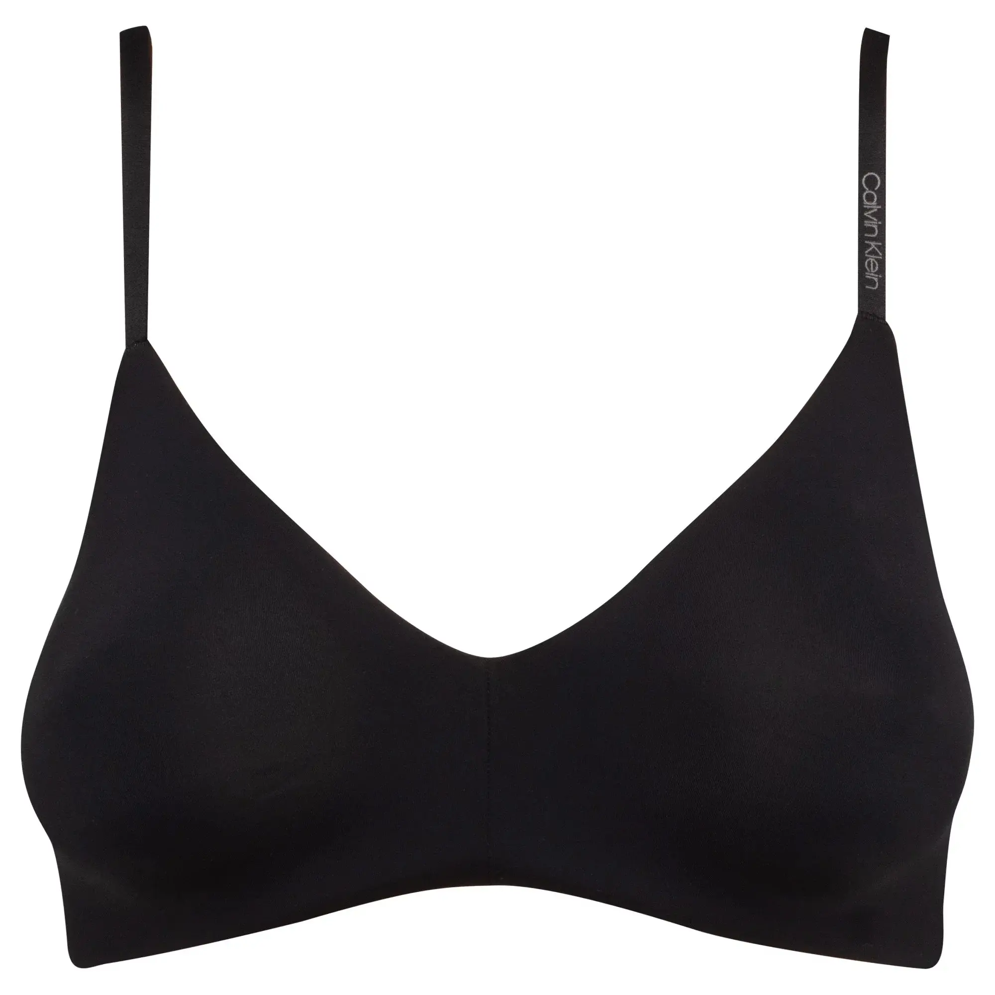 Dámská nevyztužená podprsenka Unlined Triangle QF4777E - Calvin Klein 70C