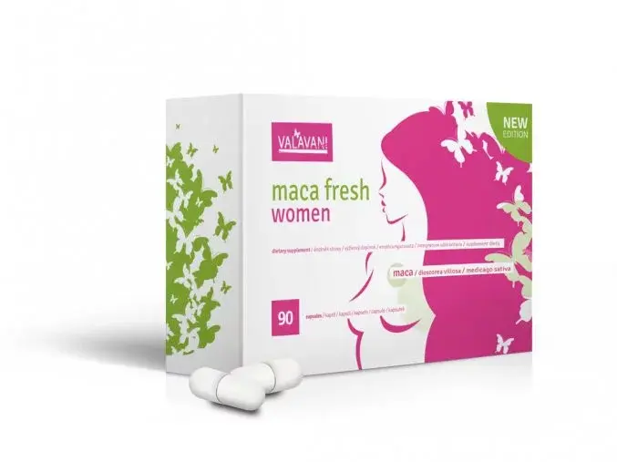 MACA FRESH Women - pro intimní, psychické i fyzické zdraví žen, 90 kapslí