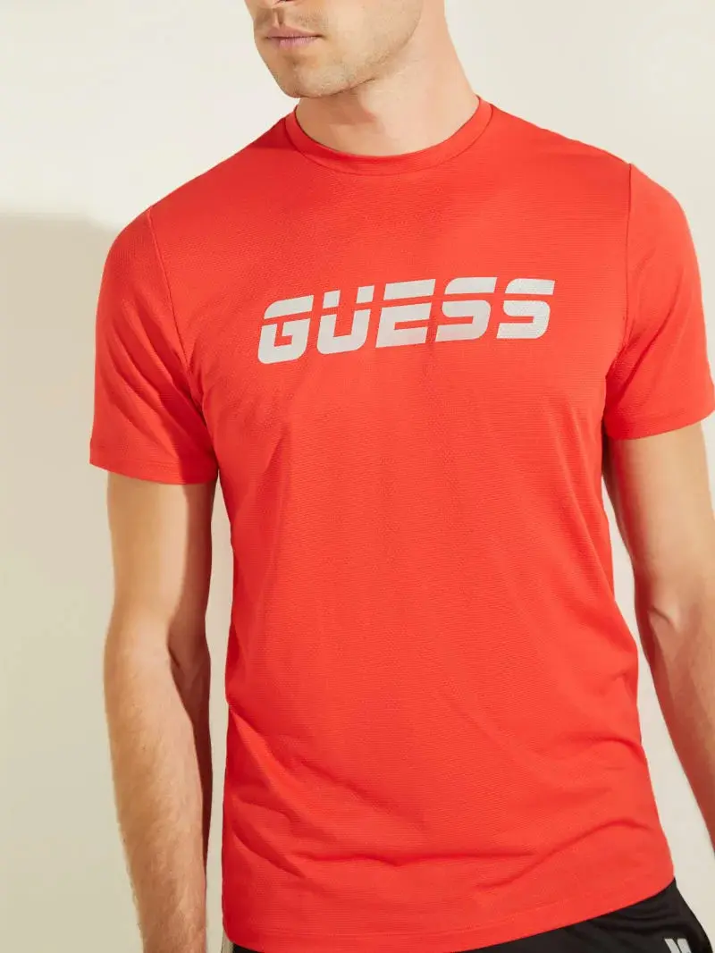 Pánské sportovní triko U1YA08MC03Y - G507 červená - Guess červená XL