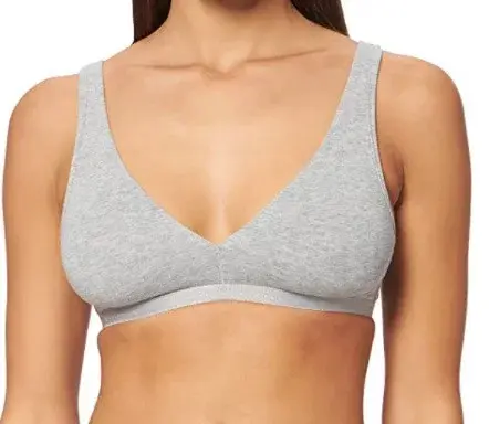 Dámská sportovní podprsenka - 164481 1A223 - 00948 - šedá - Emporio Armani šedá M