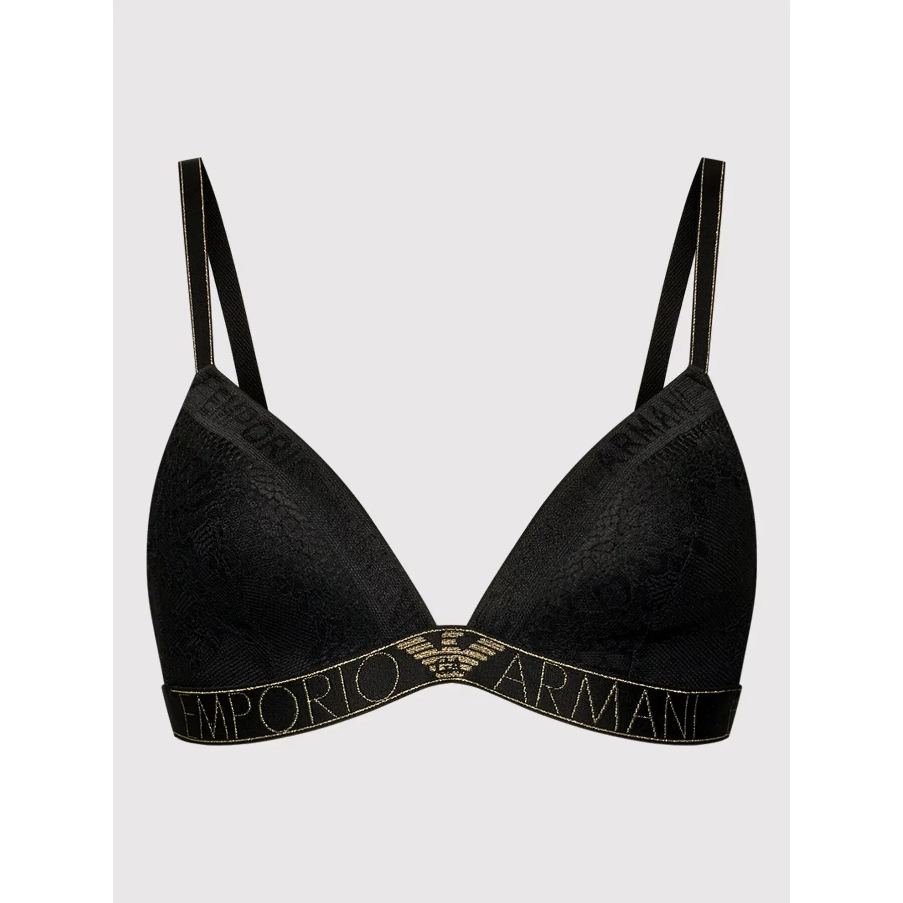 Dámská podprsenka 164298 1A207 - 00020 - Černá - Emporio Armani S černá