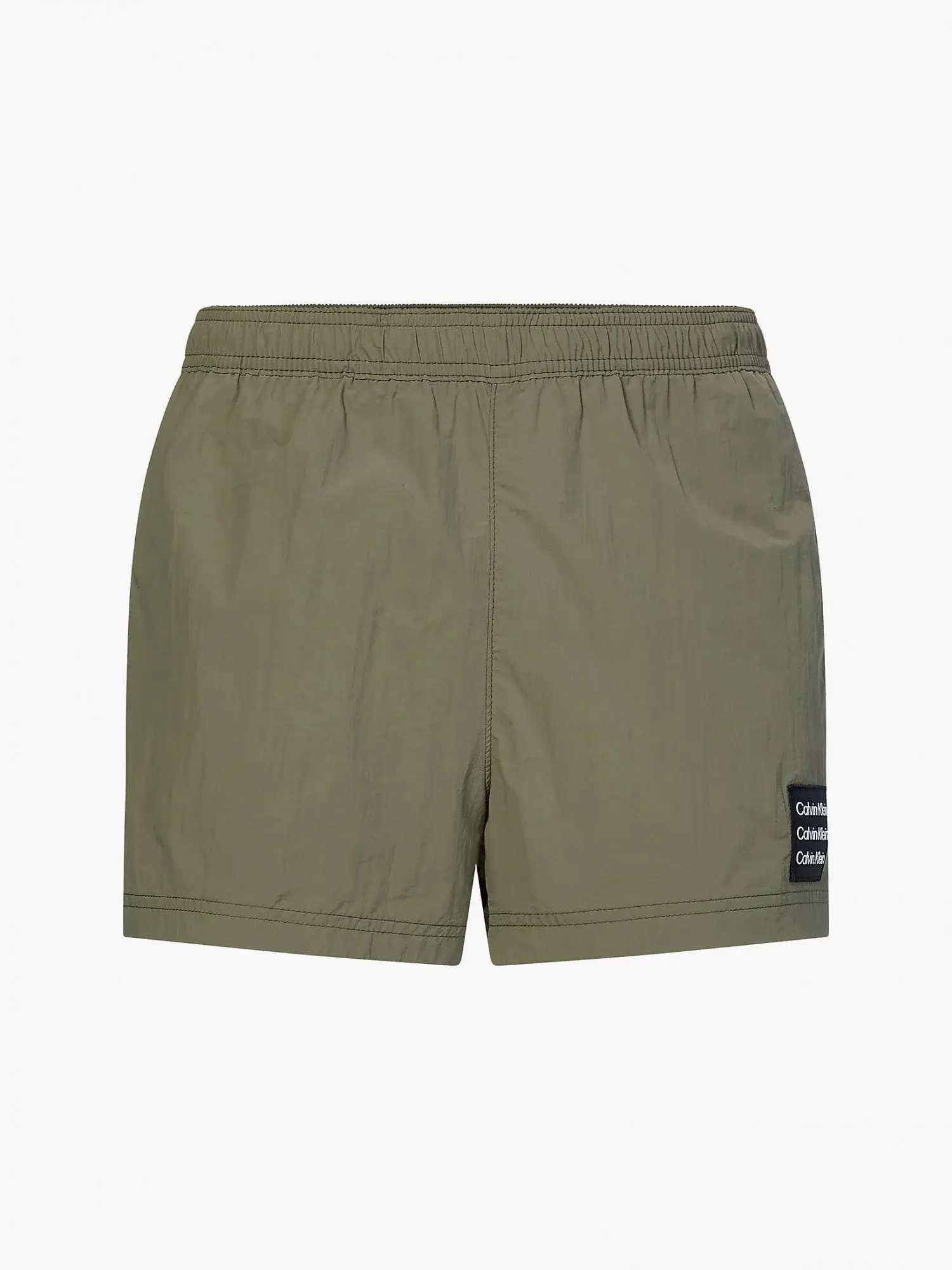 Plavkové šortky KM0KM00711 - MSP - Khaki - Calvin Klein XXL khaki