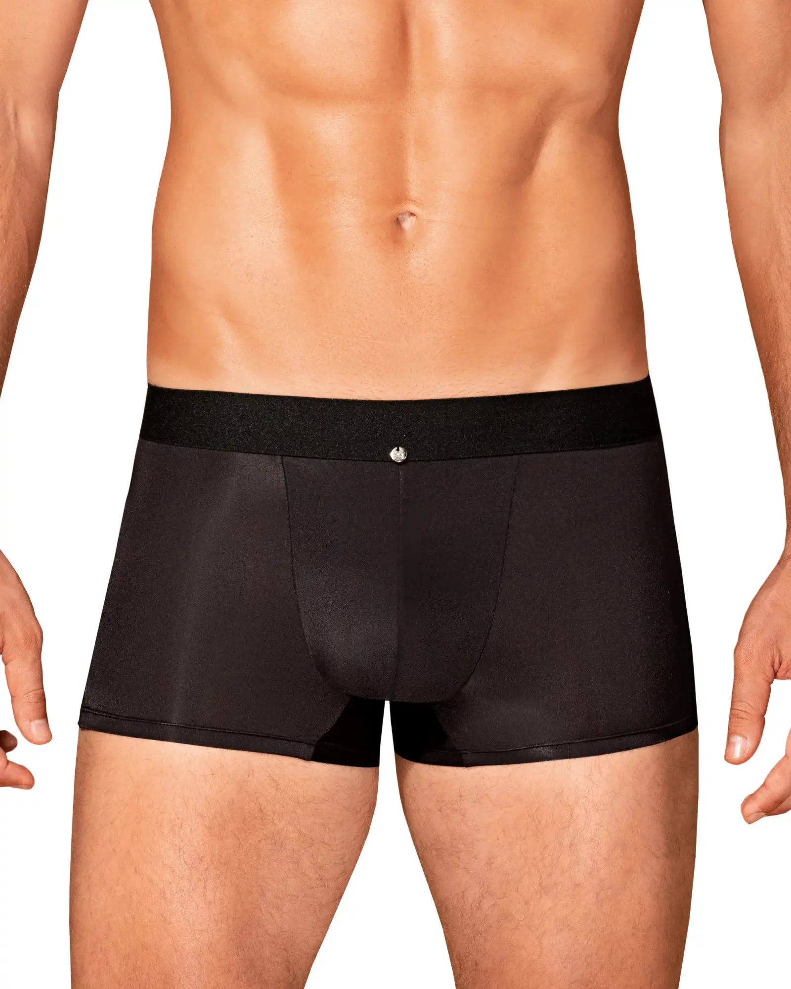 Pánské slipy Boldero boxer shorts black - Obsessive černá S/M