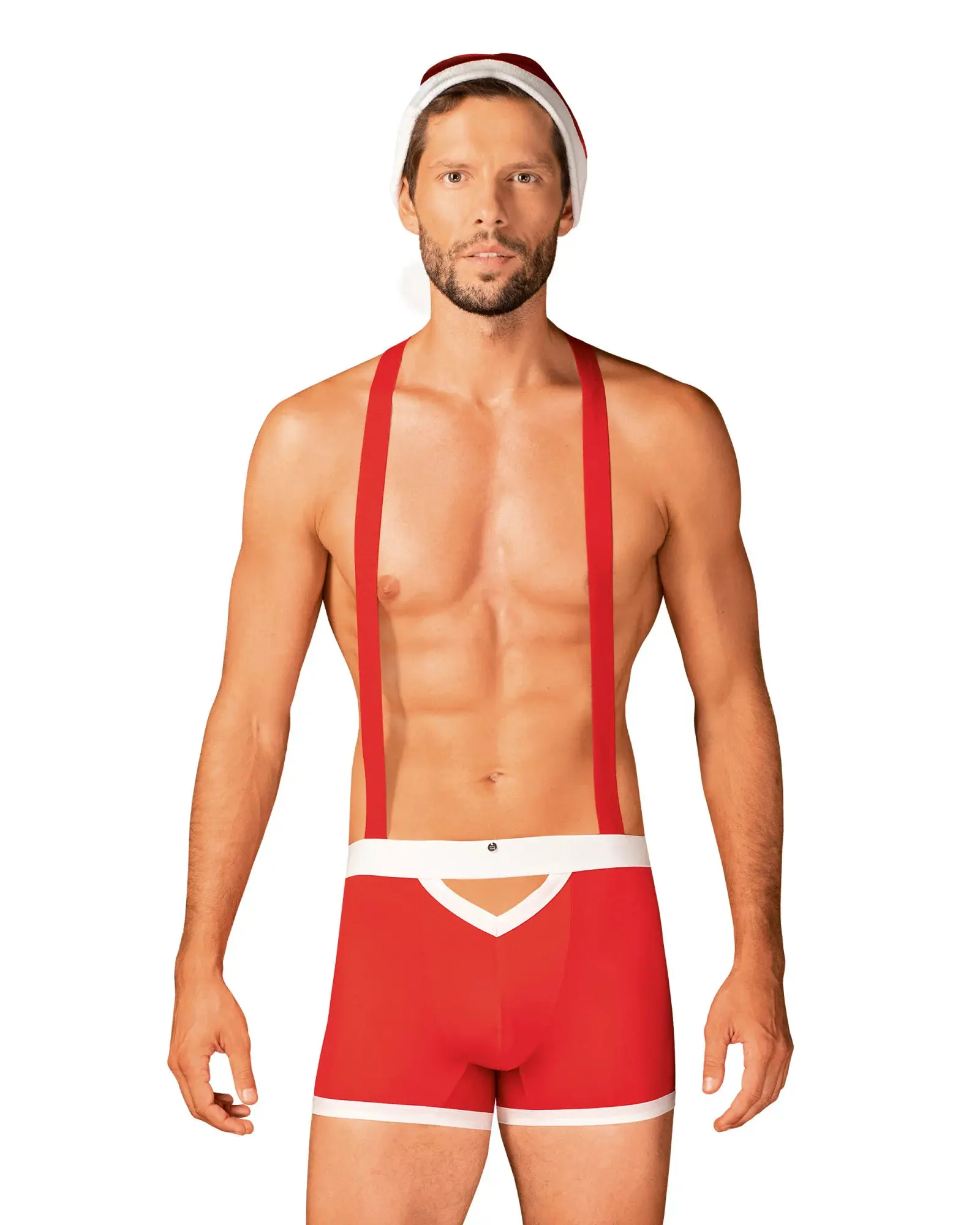 Vánoční kostým Mr Claus set - Obsessive červená