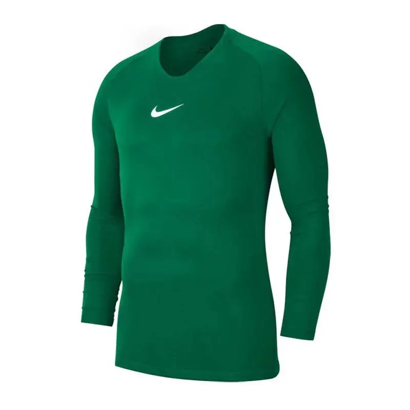 Dětské junior termo tričko Dry Park AV2611-302 Tmavě zelená - Nike tmavě zelená 122-128