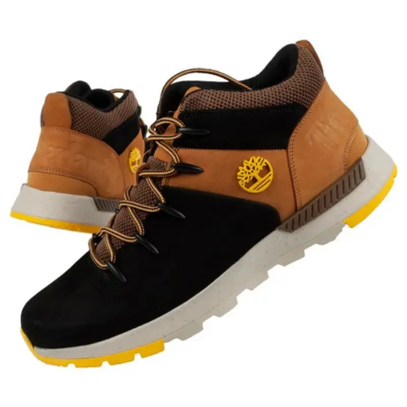 Pánské sportovní boty TB0A5YHK015 Camel / černá - Timberland hnědo-černá 43