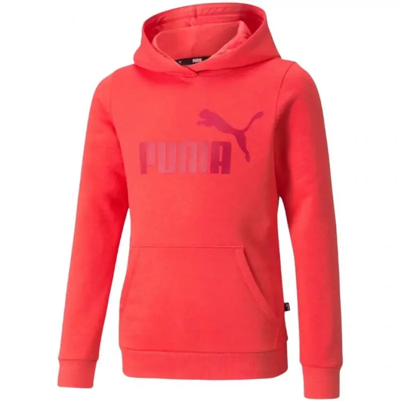 Dětská mikina ESS Logo FL Jr 587031 35 růžová - Puma 116
