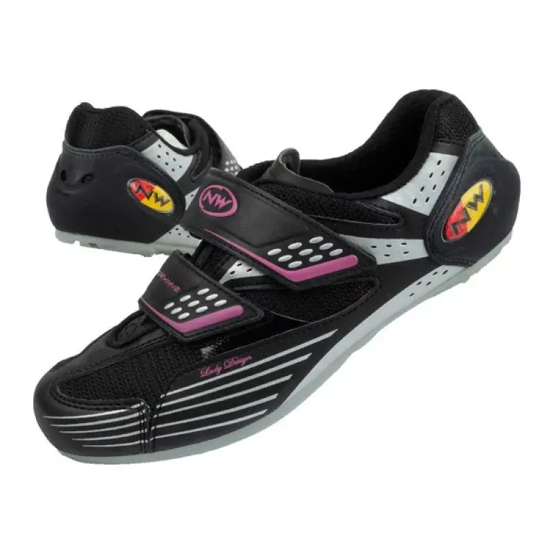 Dámská cyklistická obuv Moon W 80171006 17 černo/růžové - Northwave 38