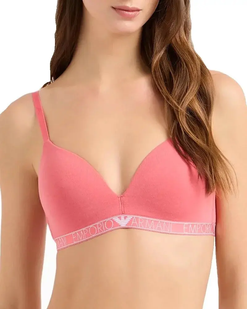Dámská podprsenka 164410 4R223 05373 růžová - Emporio Armani