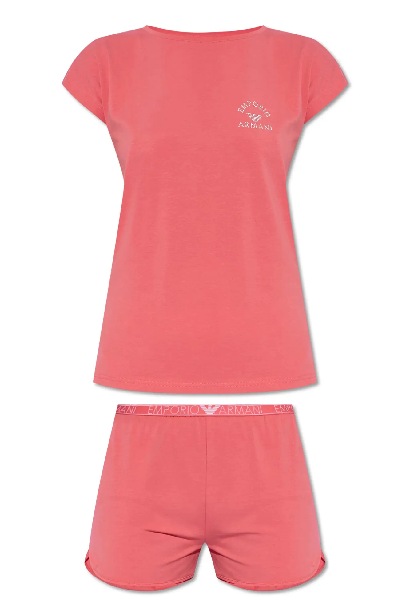 Dámské pyžamo 164794 4R223 05373 korálové - Emporio Armani L