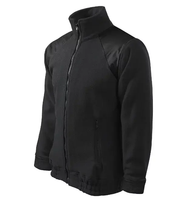 Fleecová bunda Hi-Q fleece unisex šedá - Rimeck 3XL