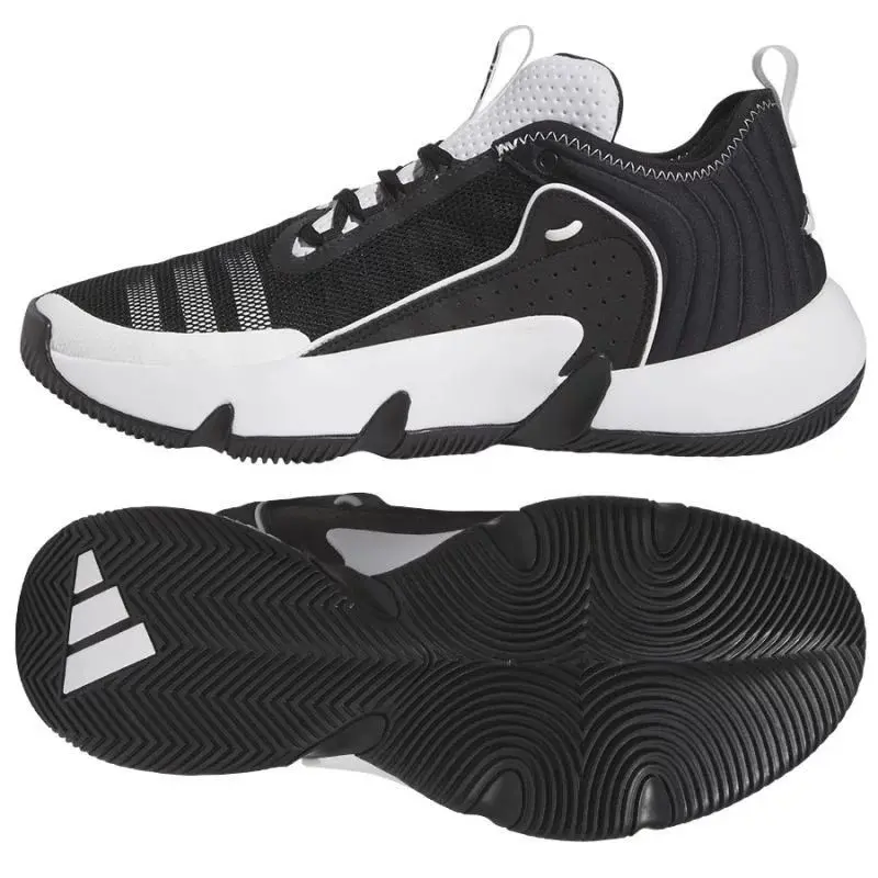 Pánské tenisky Trae Unlimited M HQ1020 černobílé - Adidas 46 2/3