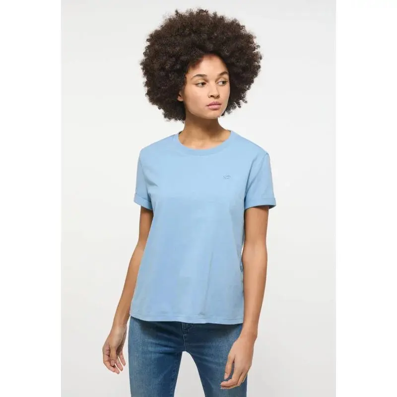 Dámské tričko Alina C Tee 1013387 5124 Jeans modrá - Mustang XL Modrá