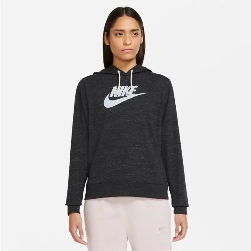 Dámská mikina Gym Vintage W DM6388 010 černá - Nike L