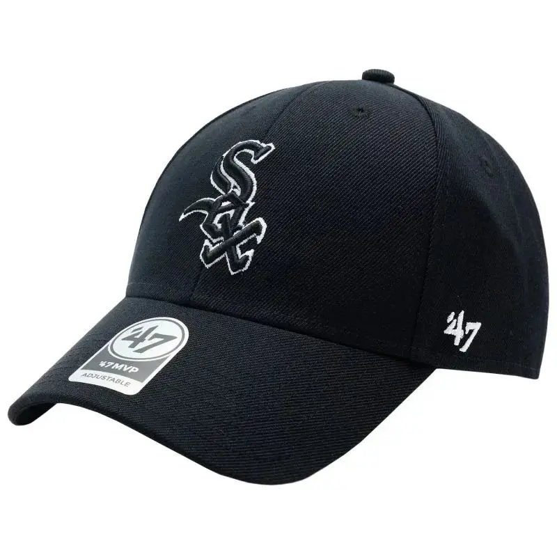 Baseballová čepice Chicago White Sox B-MVPSP06WBP-BK Černá vzor - 47 Brand černá vzor one size