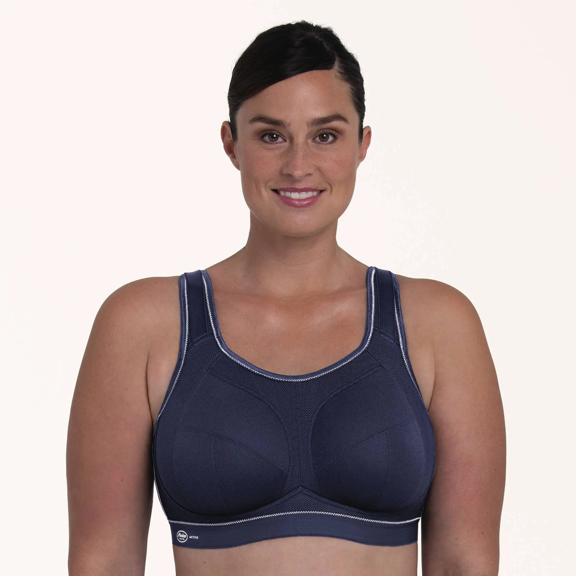 Dámská sportovní podprsenka Extreme control 5567 371 Blue iris - Anita tmavě modrá 75H