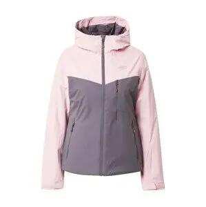 Dámská outdoorová bunda H4Z21-KUDN002 růžovo-šedá - 4F S