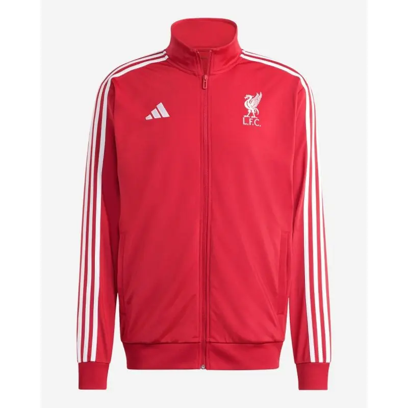 Pánská mikina Liverpool LFC DNA JW7892 Červená s bílou - Adidas červená-bílá L