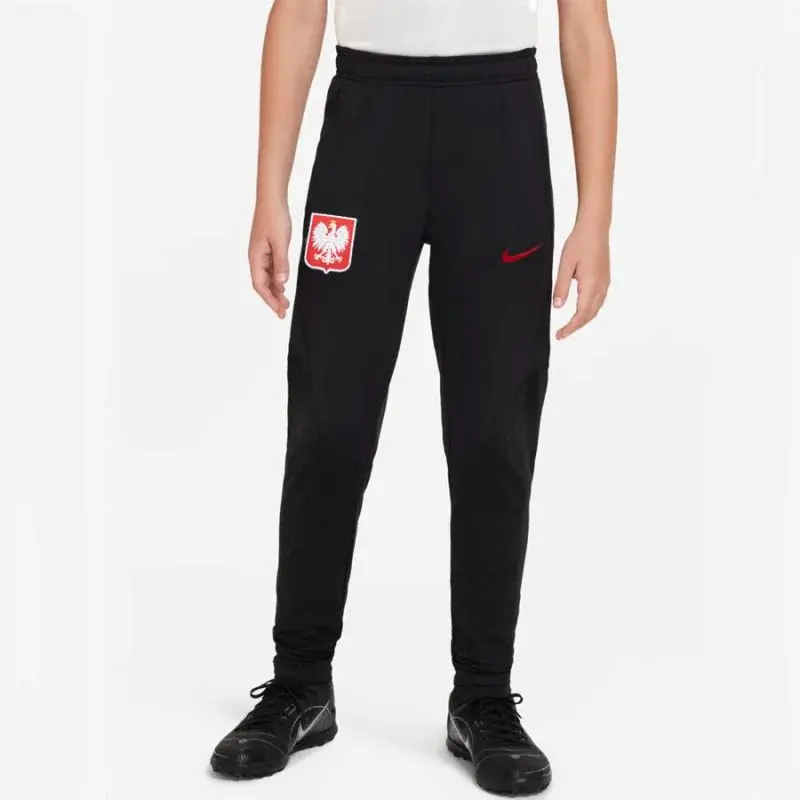 SPORT Juniorské kalhoty Poland Strike DM9600-010 Černá vzor - Nike černá vzor 137-147