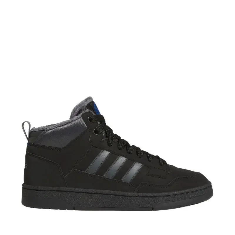 Pánská zimní sportovní obuv Rapid Court Mid Winterized JR0170 Černá vzor - Adidas černá vzor 41 1/3