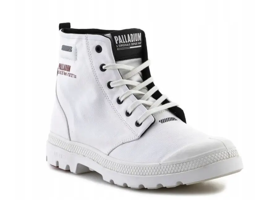 Boty Pampa Lite 79102-116-M bílé - Palladium 43