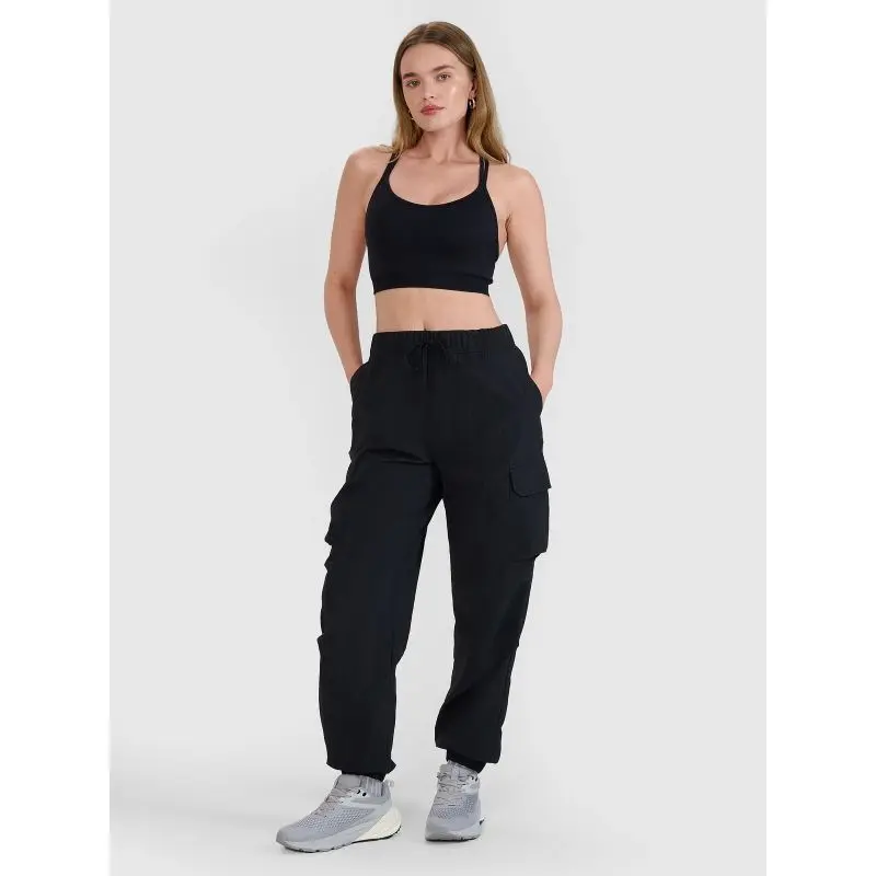 Dámské kalhoty cargo 4FRSS25TTROF1452-20S černé - 4F 2XL