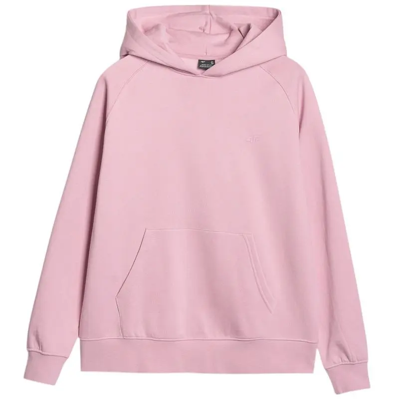 Dámská mikina W 4FWMM00TSWSF1764 56S starorůžová - 4F XL