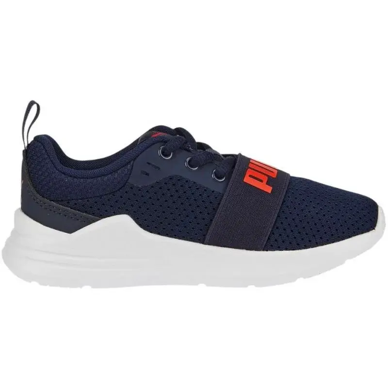 Dětské boty Wired Run PS Jr 374216 21 modro-bílé - Puma 35