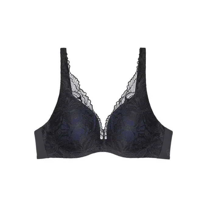 Dámská podprsenka Body Make-Up Illusion Lace WP - Triumph černá (0004) 075E